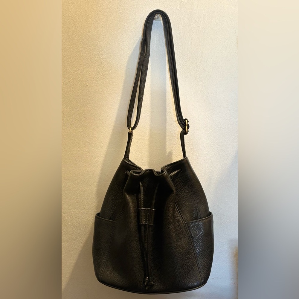 Vintage Coach Sonoma Pocket Drawstring Bucket Bag